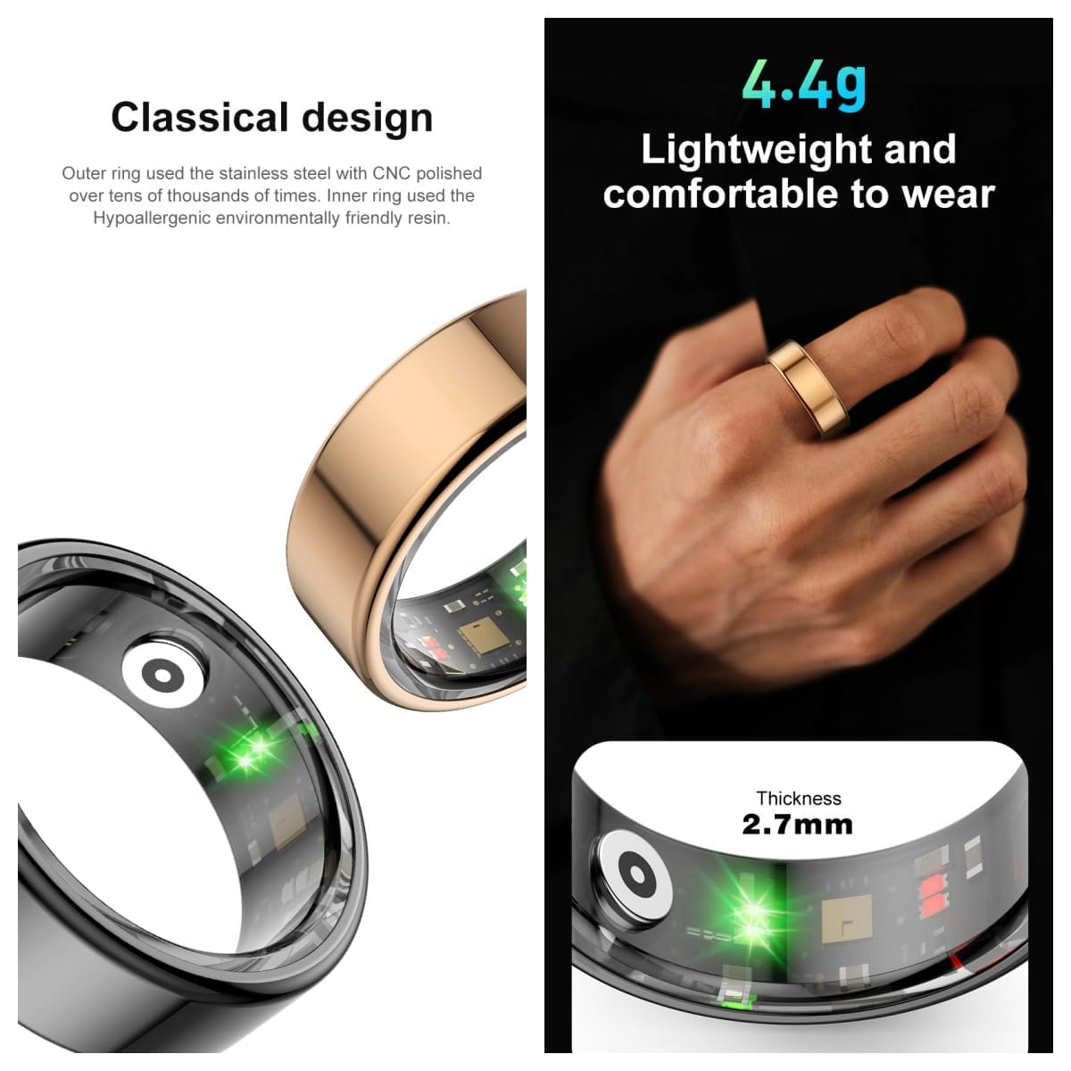 Smart Heart Ring
